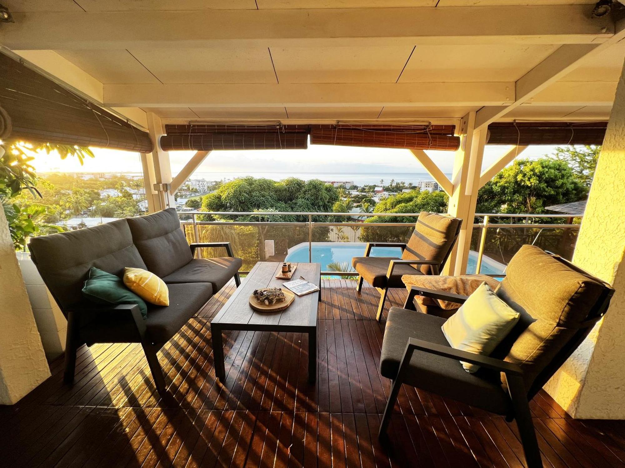 Villa Oasis La Possession Bagian luar foto